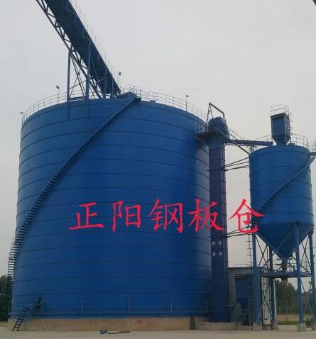 文登大型矿粉钢板库