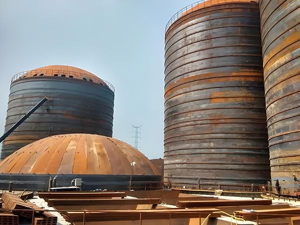 文登焦粉钢板仓